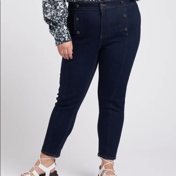 Universal Standard Denim - EUC Erdem x Universal Standard Poppy Sailor Jean